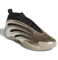 adidas Metallic Gold & Black High-Top Sneakers with Sculpted Shell