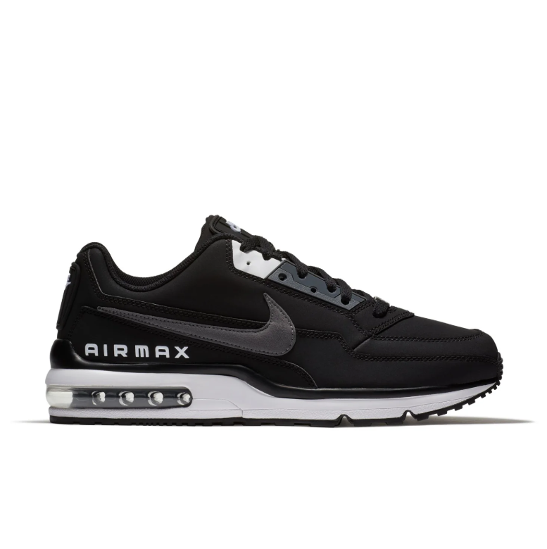 Nike Air Max Black & Grey Low-Top Sneakers
