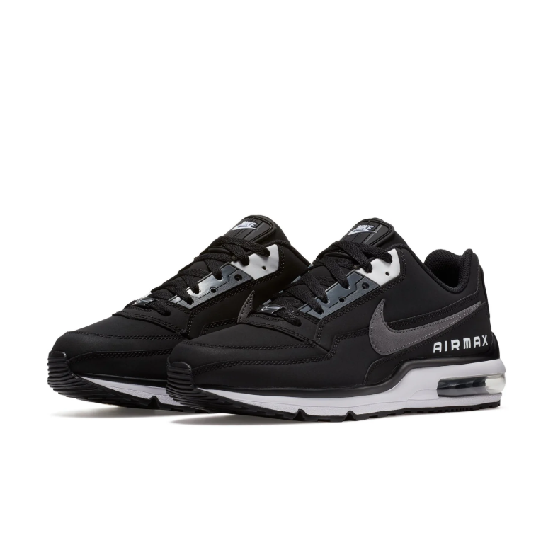 Nike Air Max Black & Grey Low-Top Sneakers
