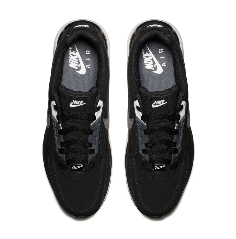 Nike Air Max Black & Grey Low-Top Sneakers