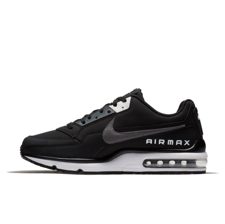 Nike Air Max Black & Grey Low-Top Sneakers