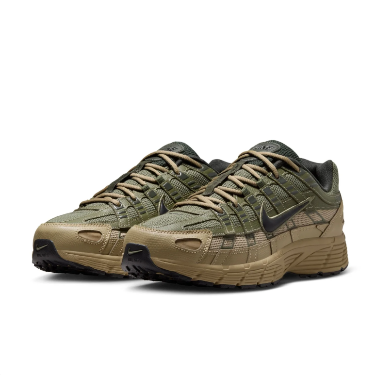 Nike P-6000 Olive Green & Khaki Sneakers