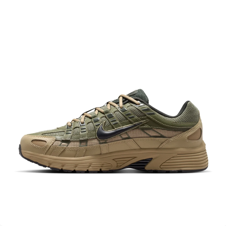 Nike P-6000 Olive Green & Khaki Sneakers