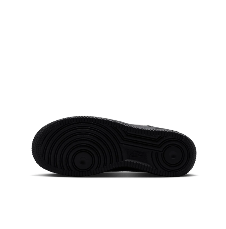 Nike Air Force 1 Low Black Leopard Print Swoosh Sneakers